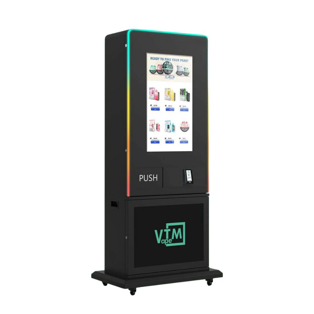 VapeHub Vape Vending Machine Slim Tower with base